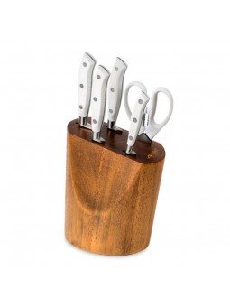 Juego de cocina. Riviera Blanc